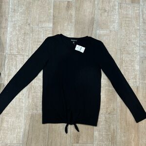 NWT J Crew Black Top